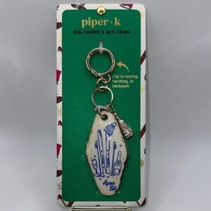 💙🔹️Piper K🔹️  ⛷️ “Apres Ski” Bag Charm Keychain  ❄️
